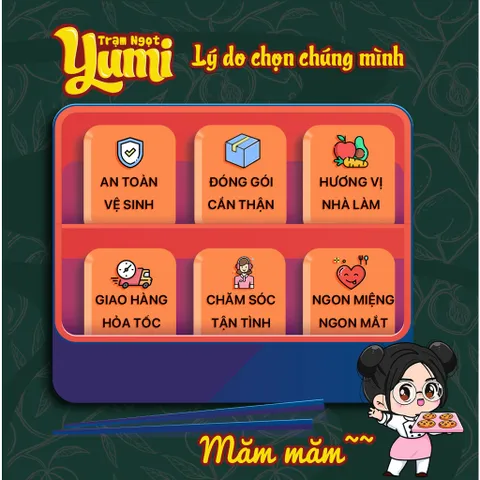 Ô mai Sấu xào gừng Yumi đồ ăn vặt mứt quả xí muội ngọt cay thơm ngon 507007