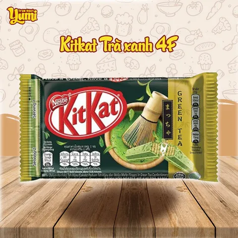 Bánh KitKat Socola & Trà xanh Nestle ngọt xốp chuẩn vị dùng làm bữa ăn nhẹ giúp bạn bổ sung lượng đường nhanh chóng 507008