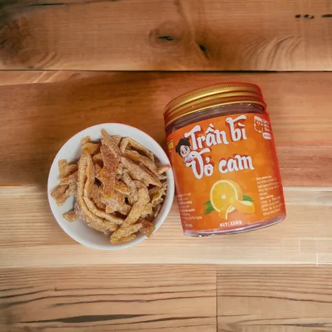 Ô mai trần bì vỏ cam Trạm ăn vặt Yumi chua ngọt thơm ngon 507010