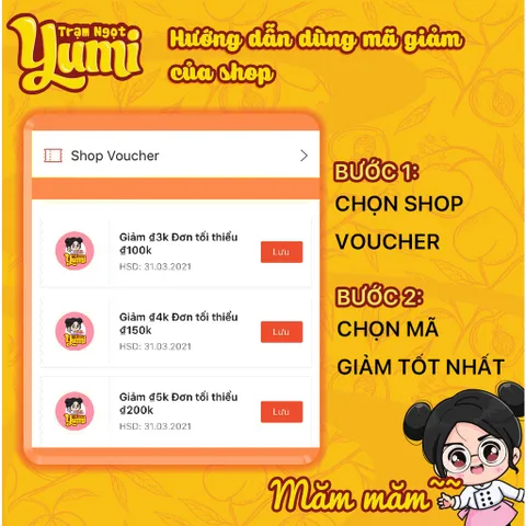 Khô bò miếng mềm chua cay Yumi đồ ăn vặt thịt bò khô nguyên miếng thật chanh ớt thơm ngon 507011