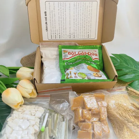 Nguyên liệu nấu chè Bưởi Yumi, set chè Bưởi thơm ngon bổ dưỡng 507012
