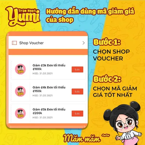 Mực xé sợi mix 3 vị hấp dừa - bơ tỏi - sốt chanh Yumi 300g đồ ăn vặt hải sản khô mực thơm ngon 507013