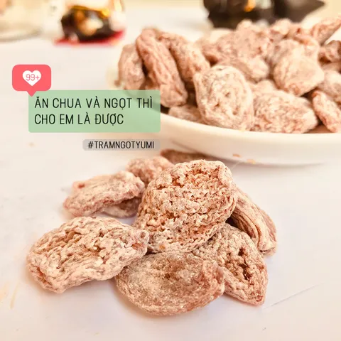 Ô mai Đào bao tử Yumi đồ ăn vặt xí muội chua ngọt thơm ngon 507017