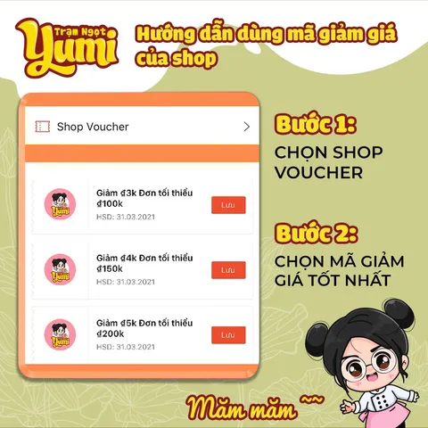 Nguyên liệu nấu chè Khúc Bạch Yumi, set chè Khúc Bạch bổ dưỡng kèm hướng dẫn nấu từng bước 507018