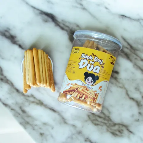 Bánh quy đũa bơ sữa mặn Yumi bánh ngọt ăn vặt giòn xốp thơm ngon 200g 507023