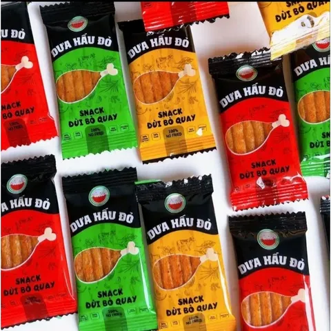 Snack Đùi bò cay bịch 60 gói làm từ Bột mì Que cay tuổi thơ đồ ăn vặt Yumi thơm ngon 507025