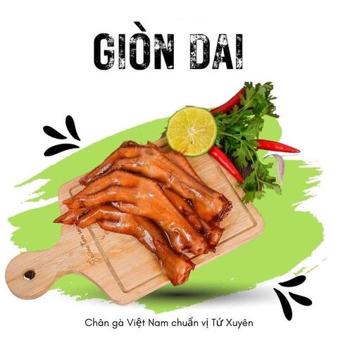 Chân gà cay Việt Nam TAPFOOD giòn dai thơm ngon chuẩn vị - Trạm ngọt Yumi