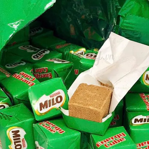 Kẹo Milo Cube Nestle 50/100 viên, Kẹo Milo Energy Cube Cacao Sữa đồ ăn vặt Yumi thơm ngon 507038