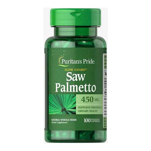 Viên uống hỗ trợ sức khỏe tiền liệt tuyến Saw Palmetto Puritan's Pride - Giải pháp cho nam giới từ 30 tuổi trở lên