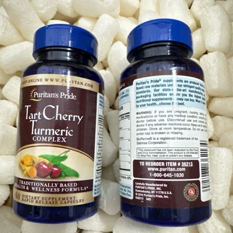 VIÊN UỐNG PURITAN'S PRIDE BLACK CHERRY CONCENTRATED EXTRACT 1000 MG, 100 VIÊN
