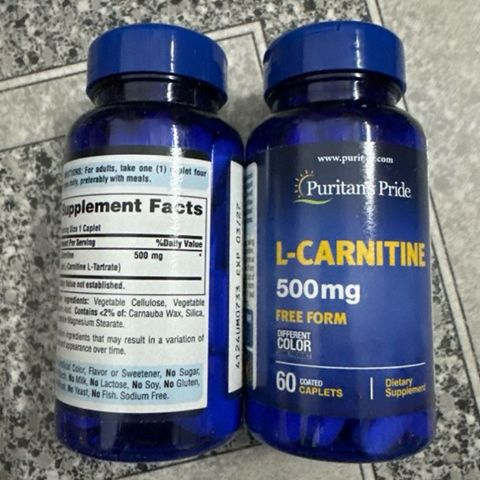 [Date 2027] Viên Uống Giảm Cân An Toan L Carnitine 500mg 60 viên - Shop Songna