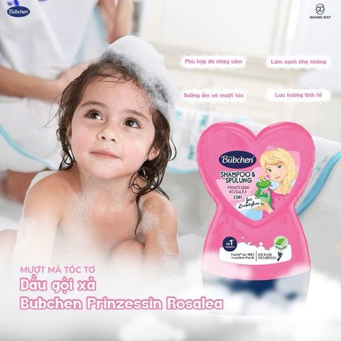 [Date 2027]Dầu gội xả Bubchen trái tim 2in1_230ml 507117