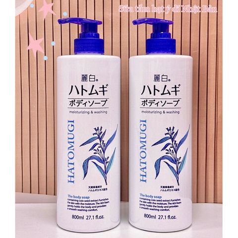 Sữa tắm Nhật Bản Hatomugi 800ml_Shop Songvy 507131