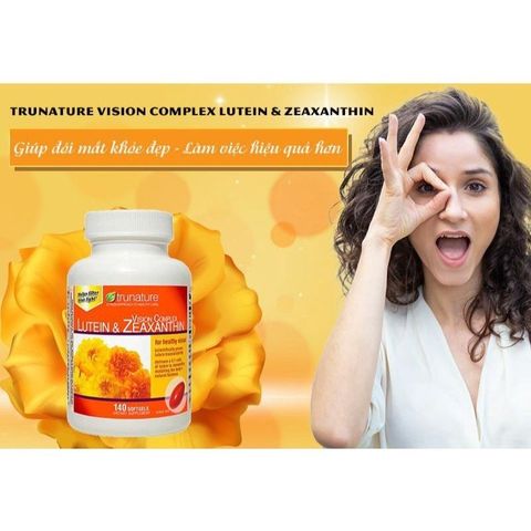 [Date 2027]Viên uống Bổ Mắt Trunature Vision Complex Lutein &Zeaxanthin 140vr - Shop Songna