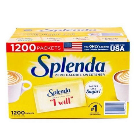 Đường ăn kiêng Splenda gói nhỏ 1g - Lựa chọn tuyệt vời cho người ăn kiêng keto, DAS và người tiểu đường - Hương vị ngọt như đường kính