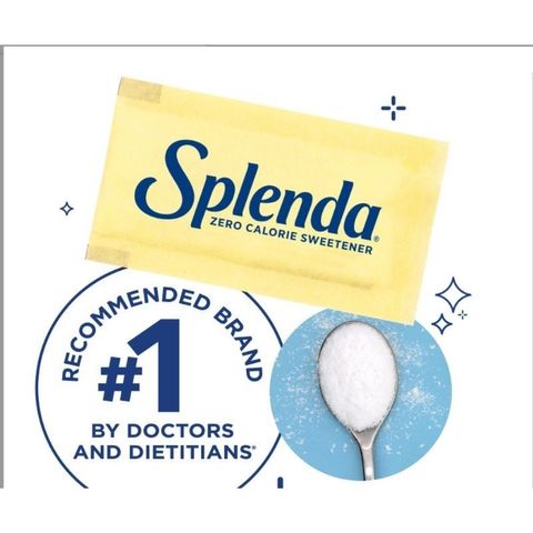Đường ăn kiêng Splenda gói nhỏ 1g - Lựa chọn tuyệt vời cho người ăn kiêng keto, DAS và người tiểu đường - Hương vị ngọt như đường kính