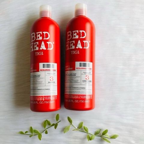 (Hàng chuẩn Mỹ)Cặp Dầu gội - xả TIGI Bed Head 507159