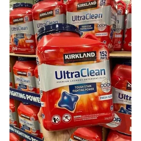 Viên giặt xả kháng khuẩn Ultra Clean - Kirkland Signature Ultra Clean 152 viên - Shop Song Vy 507163