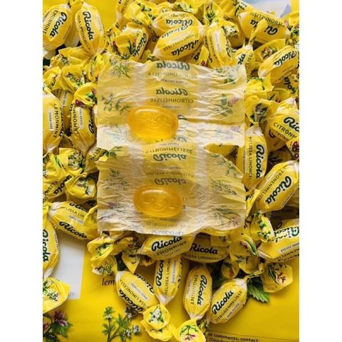 [Date 2027] Kẹo Ngậm Thảo Mộc Không Đường Ricola Lemon Mint