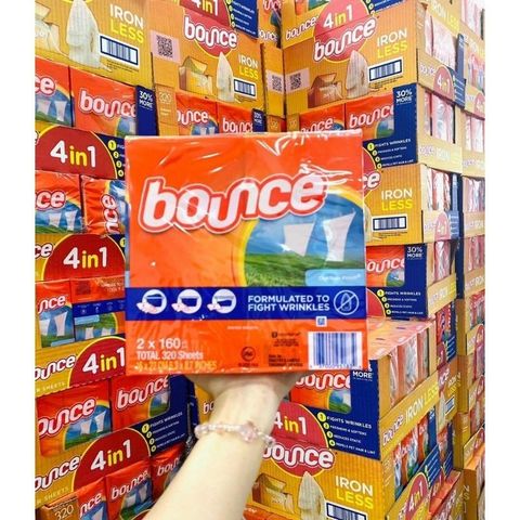 Giấy giảm nhăn và làm thơm quần áo BOUNCE của mỹ - Shop Songna