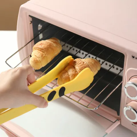 Kẹp Gắp Chân Mèo Silicon Chống Phỏng - Đồ Gắp Thức Ăn Mini Đủ Size Cho Tiệc Trà, Bánh Dessert, Ăn Dặm