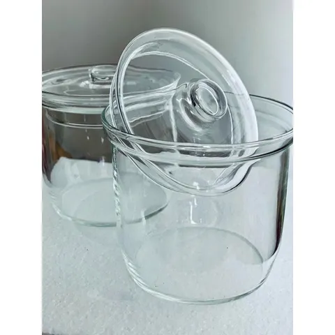 Thố Thuỷ Tinh Kèm Nắp đậy, Dung Tích 450ml LOTOR Chuyên Dùng Để Chưng Yến, Hầm Cháo, Món Quà Sang Trọng Tặng Người Thân