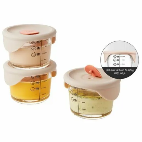 LOCK&LOCK]HỘP ĐỰNG THỨC ĂN CHO BÉ CÓ VẠCH CHIA 230ML