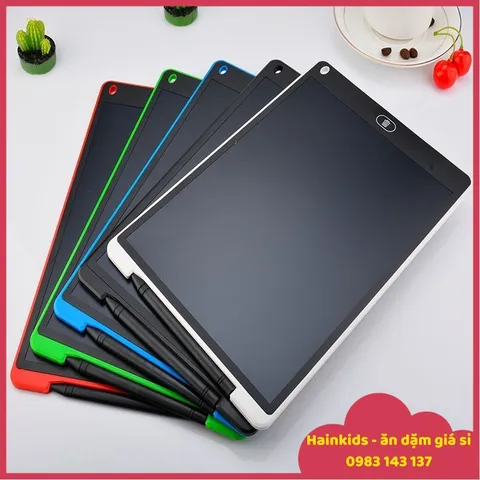 Bảng Viết Thông Minh LCD 8,5 Inch, Bảng Vẽ Tự Xóa Thúc Đẩy Tư Duy Sáng Tạo Cho Bé, Bảng VIết Không Bụi, An Toàn