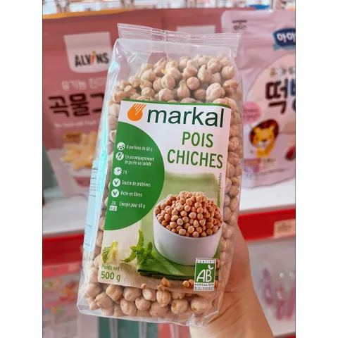 Đậu gà hữu cơ Organic Chickpeas - 500gr, Date 7.6.2025