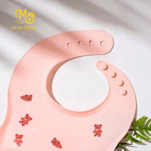 Yếm Ăn Dặm MumBebe Silicon An Toàn - Yếm Máng Siêu Mềm Dành Cho Bé Xinh Xắn, Thiết Kế Ngộ Nghĩnh, Nhiều Màu Sắc Vui Nhộn