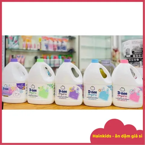 [CHÍNH HÃNG-GIAO 2H-GIẢM 10K] Nước Giặt Dnee Chính Hãng Thái Lan-Nước Giặt Áo Quần Trẻ Em D-Nee Dịu Nhẹ, Đậm Đặc, Thơm