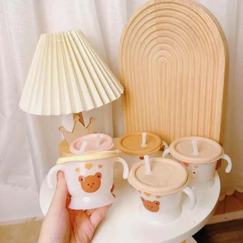 Cốc Tập Hút MumBéBé 3 Giai Đoạn - Cốc Tập Uống Nước An Toàn Cho Bé Ăn Dặm Từ 5 Tháng, Chống Sặc, Thiết Kế Thông Minh