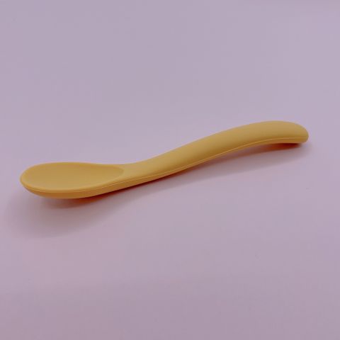 Thìa Ăn Dặm Silicon Cao Cấp - Muỗng Tập Xúc Kiểu Dáng Hàn Quốc An Toàn Cho Bé 5 Tháng Trở Lên, Chịu Nhiệt Đến 220°C