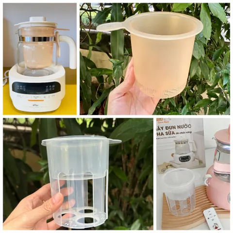 Khay Hâm Sữa/ Khay Hấp đồ ăn Dặm Dùng Cho Bình đun Nước Pha Sữa Bear WW-4H12W, COCOBEAR Bản Tiêu Chuẩn, Cao Cấp