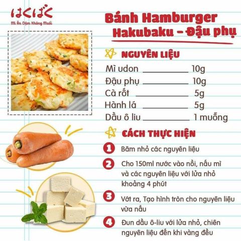 Mì Somen HAKUBAKU Cho Bé Ăn Dặm 5, 7, 9 Tháng - Mì Nhật Bản Không Muối, Dinh Dưỡng, Dễ Ăn cho Trẻ Em