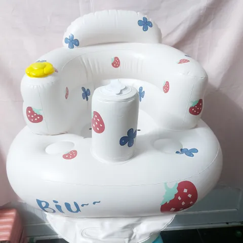 Ghế Hơi Tập Ngồi Cho Bé - Phong Cách Cute Hàn Quốc, Quà Tặng Đầy Tháng Dễ Thương Có Nhạc Và Không Nhạc, Đồ Chơi Tương Tác Cho Trẻ Sơ Sinh