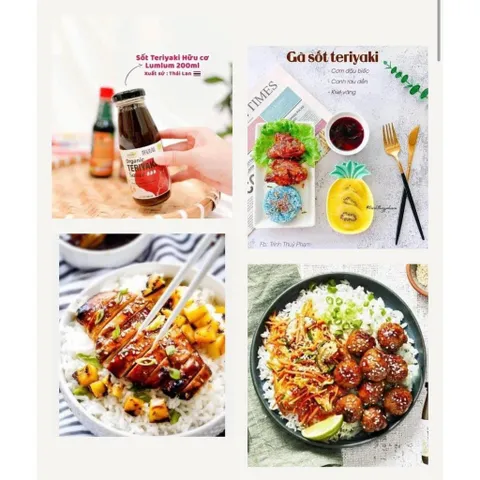 (DATE 9.2026)Sốt Teriyaki Hữu Cơ Lumlum Cực Kì Thơm Ngon Cho Bé ăn Dặm, Chai 200ml,Sốt Teriyaki Organic Cho Bé ăn Dặm