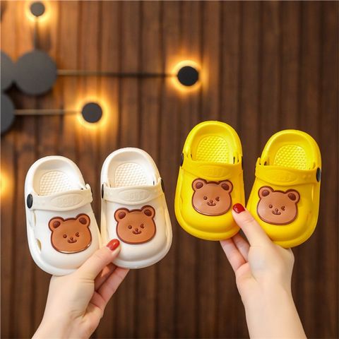 Dép Sục Cross Hình Gấu Chất Liệu Nhựa Eva Bền đẹp Cao Cấp Nhiều Màu Sắc Và Hình Dễ Thương Cho Bé Trai Bé Gái0-3 Tuổi