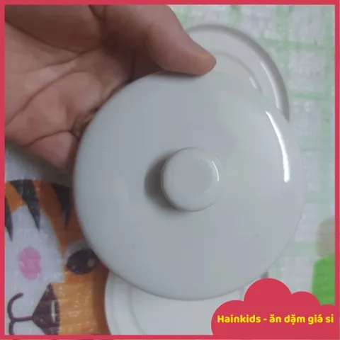 Nắp Sứ Dự Phòng 0.5L Cho Nồi Nấu Chậm Bear 1.6L - Hàng Thanh Lý Chất Lượng, Đảm Bảo Kín Hơi
