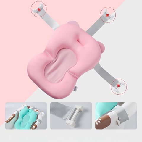 Phao Tắm Đỡ Bé An Toàn - Dụng Cụ Tắm Rảnh Tay Cho Bé Từ 0-12M, Chất Liệu PP, Nhiều Màu Sắc Xinh Xắn