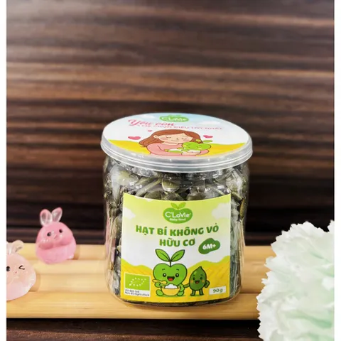 Hũ Đậu Hạt Hữu Cơ C'Lavie - Bộ Sưu Tập 9 Loại Hạt An Toàn Cho Bé Ăn Dặm, Đủ Dưỡng Chất, Tiện Lợi Và Đáng Yêu