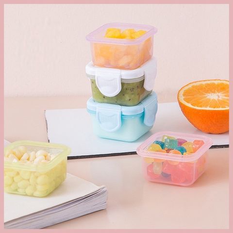 Hộp Trữ Đông Thực Phẩm Cho Bé Ăn Dặm 150ml & 60ml - Nắp Gài Chống Rò Rỉ, Khay Nhựa Cao Cấp, Tiện Lợi Mang Đi Ngoài