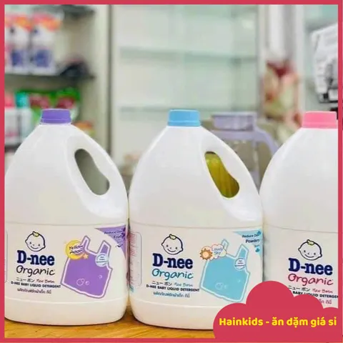 [HCM] Nước Giặt Dnee Chính Hãng Thái Lan Có Tem Đại Thịnh-Nước Giặt Áo Quần Trẻ Em D-Nee Dịu Nhẹ, Đậm Đặc, Thơm, An Toàn