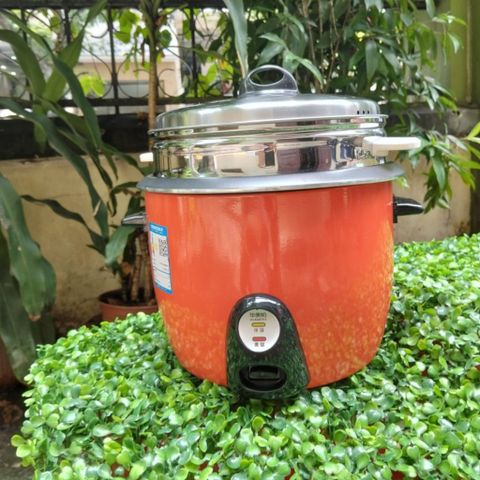 Nồi Cơm Điện Nắp Rời Chống Dính - Kèm Xửng Hấp Inox, Tặng Bình Đun Siêu Tốc, Giá Rẻ, Đồ Gia Dụng Nhà Bếp Chất Lượng Cao