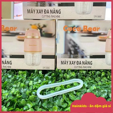 Phụ Kiện Thay Thế Máy Xay CocoBear 8 Lưỡi - Cối Thủy Tinh, Dao Xay, Nắp Máy Xay Tiện Lợi Cho Mẹ & Bé