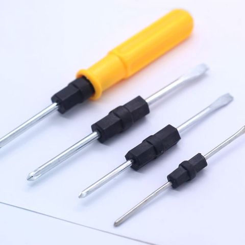 Tua Vít 2 đầu Vặn ốc đa Năng, Tua Vít Thay Pin Đồ Chơi Cho Bé, Thiết Kế Nhỏ Gọn Dễ Dàng Và Tiện ích Sử Dụng