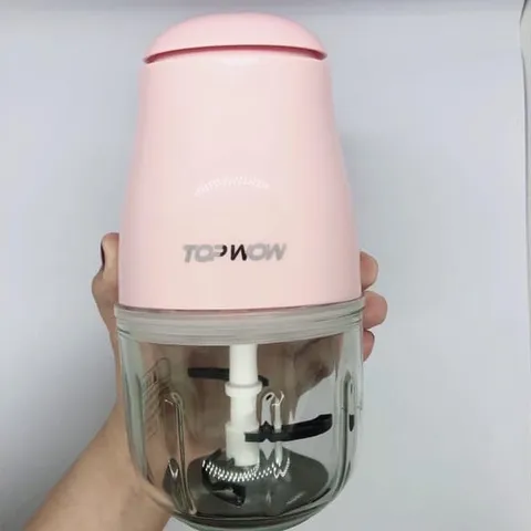 Cối Thủy Tinh Dự Phòng Cho Máy Xay TOPWOW 0,3 Lít - Phụ Kiện An Toàn, Thay Thế, Chất Liệu Thủy Tinh Chắc Chắn