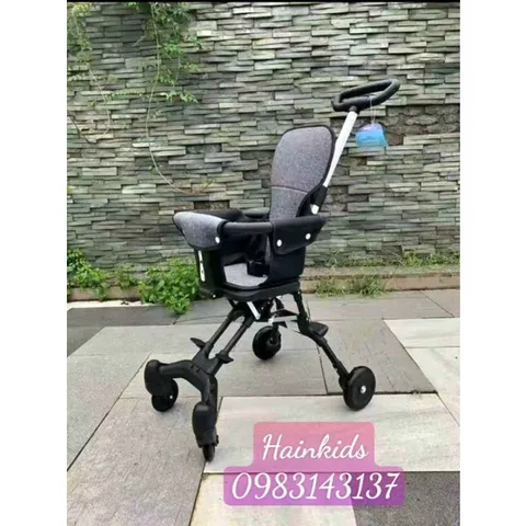 Xe Đẩy Gấp Gọn 2 Chiều Thông Minh Cao Cấp Cho Bé - Xe Đẩy Dạo Chơi Cho Bé Du Lịch