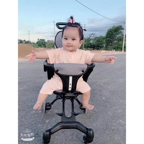 Xe Đẩy Gấp Gọn 2 Chiều Thông Minh Cao Cấp Cho Bé - Xe Đẩy Dạo Chơi Cho Bé Du Lịch
