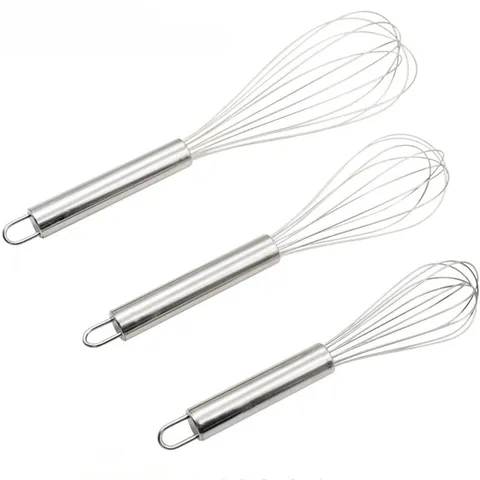 Phới Đánh Trứng Inox Tiện Dụng - Dụng Cụ Cầm Tay Dễ Dàng Vệ Sinh Cho Nhà Bếp Thông Minh